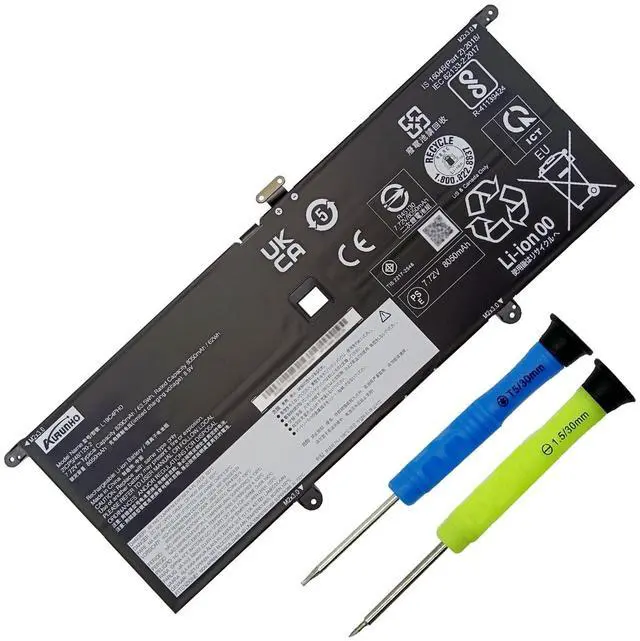 Main image of AURUNHO L19C4PH0 63.5Wh Laptop Battery Replacement for Lenovo Yoga Slim 9 14ITL5 Series L19M4PH0 SB10Y75087 5B10Y75090 5B10Y75089 7.72V