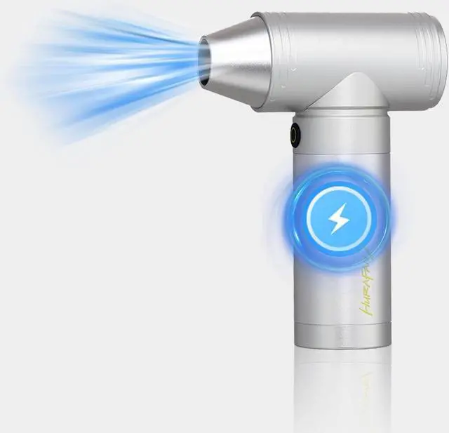 Main image of BHTOP Compressed Air Duster 110000RPM Electric Air Duster & Dust Absorption for Cleaning PC&Keyboard,Handheld Turbo 3 Speeds Rechargeable Cordless Jet Dry Blower Air Blower for Car Home,Outdoors