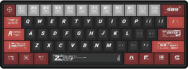 Alt view image 3 of 5 - CN GAMING PBT Keycaps 140 Full Keys Set Custom Keycaps, Cherry Profile Dye-Sublimation, Compatiability with 100%, 96%, 90%, 85%, 80%, 75%, 65%, 60% Percent Mechanical Keyboard (Zero Degree Mecha)