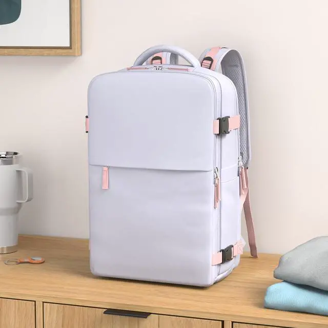 Alt view image 2 of 5 - coofay Travel Backpack For Women Airline Approved Carry On Backpack Flight Approved Waterproof Sports Luggage Backpack Casual Daypack Small Hiking Backpack