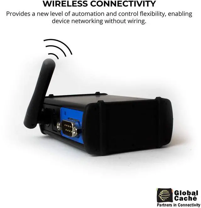 Alt view image 5 of 5 - Global Cache WF2SL iTach WiFi to Serial Module - Connects RS232 Control Devices to a Wi-Fi Network