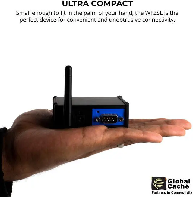 Alt view image 4 of 5 - Global Cache WF2SL iTach WiFi to Serial Module - Connects RS232 Control Devices to a Wi-Fi Network
