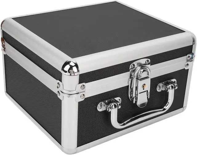 Main image of 2.5In Hard Drive Storage Box, 20 Bays Hard Drive Case Double Convenient Handle Hard Drive Case with Security Lock for Home Office