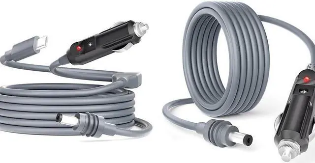 Main image of Starlink Mini Power Cable Cigarette Lighter, Starlink Mini USB C to DC Power Cable 2 in 1+Starlink Mini Power Cable Cigarette Lighter 10FT/3M