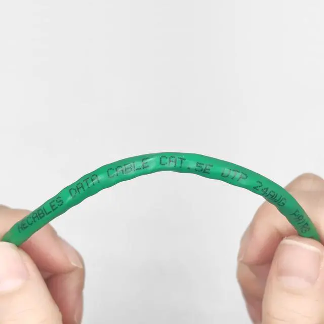 Alt view image 4 of 5 - NECABLES CAT5E RJ11 Data Cable DSL Cable 75ft Heavy Duty High-Speed for DSL Modem UTP Compatible with ATT RJ11 6P4C Male to Male Green - 75 Feet