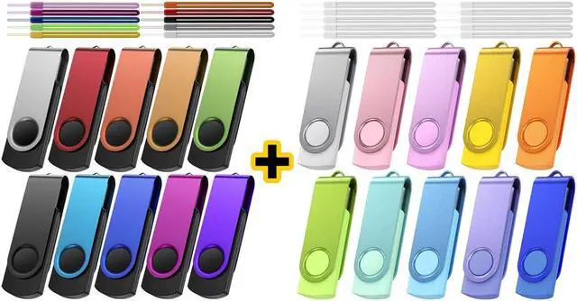 Main image of 10pack Dark Colors 32GB and 10pack Vibrant Colors 32GB