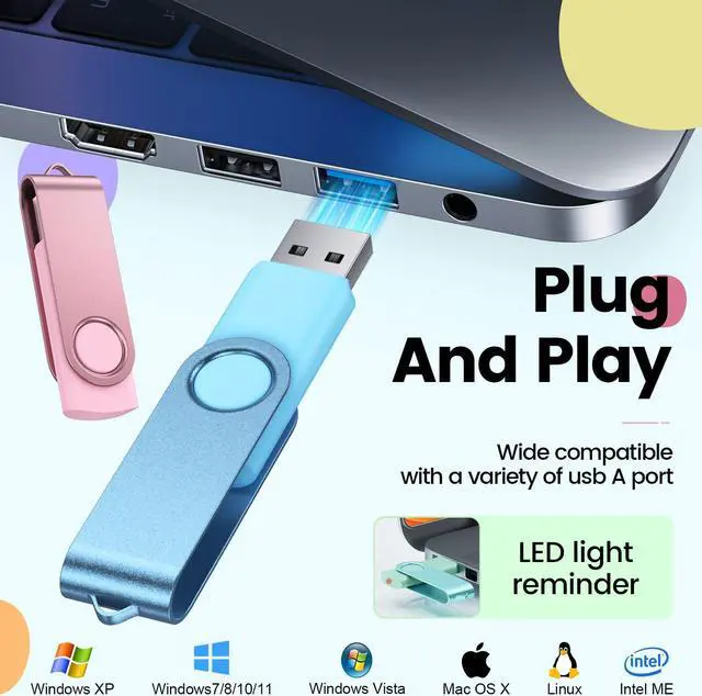 Alt view image 2 of 5 - 10pack Dark Colors 32GB and 10pack Vibrant Colors 32GB