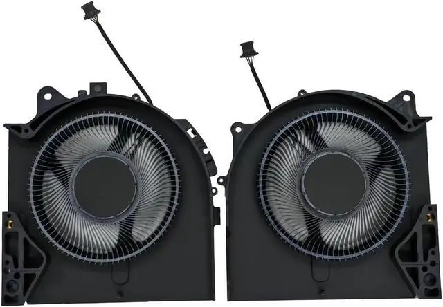 Alt view image 2 of 4 - LANDALANYA Replacement New CPU and GPU Cooling Fan for Dell Alienware M17 R5 2022 Laptop MG75091V1-C080-S9A MG75091V1-C090-S9A DC12V Fan