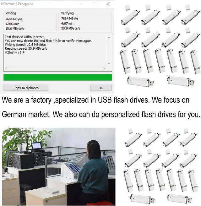 Alt view image 3 of 4 - lcwamy 8GB Thumb Drive 50 Pack Flash Drives 50 Pack USB Drive USB Flash Drive Pack USB Jump Drive USB Flash Drives (8GB 50PCS)