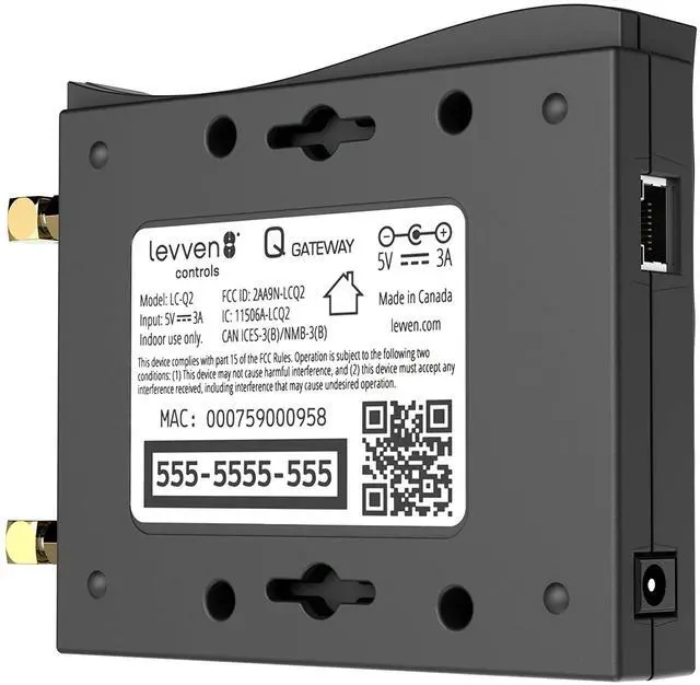 Alt view image 3 of 3 - Levven Q Mobile Access Gateway
