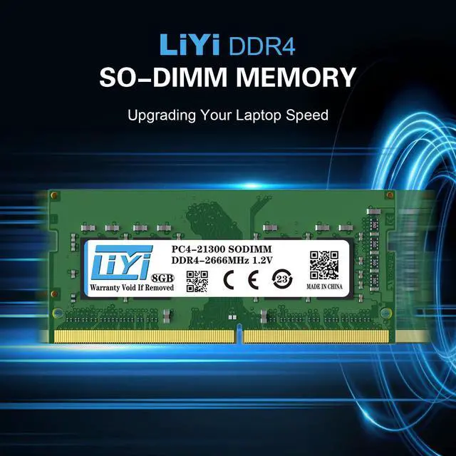 Alt view image 2 of 5 - LIYI DDR4 16GB RAM (2x8GB) Kit DRAM 2666MHz PC4-21300 CL19 Unbuffered Non-ECC 1.2V Dual Channel 260Pin SODIMM for Intel and AMD Notebook Laptop RAM Computer Memory Upgrade modules