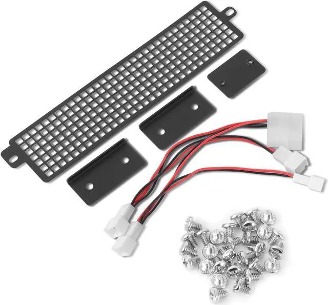 Alt view image 5 of 5 - 1.Rackchoice 1U Compact Server/Desktop mini-ITX Chassis - 9.84" Depth,Supports Mini-ITX Motherboard, Business IT Use, Black