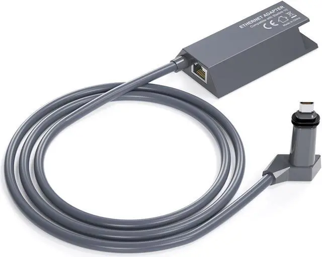 Main image of Starlink Ethernet Adapter, Ethernet Adapter for Starlink Standard Actuated, Gen2 Adapters for Wired External Network Fast Stable Connection, Starlink to RJ45 Adapters Compatible Rectangle Dish