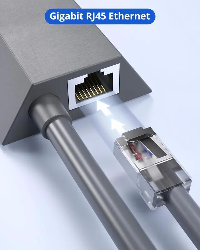 Alt view image 3 of 5 - Starlink Ethernet Adapter, Ethernet Adapter for Starlink Standard Actuated, Gen2 Adapters for Wired External Network Fast Stable Connection, Starlink to RJ45 Adapters Compatible Rectangle Dish