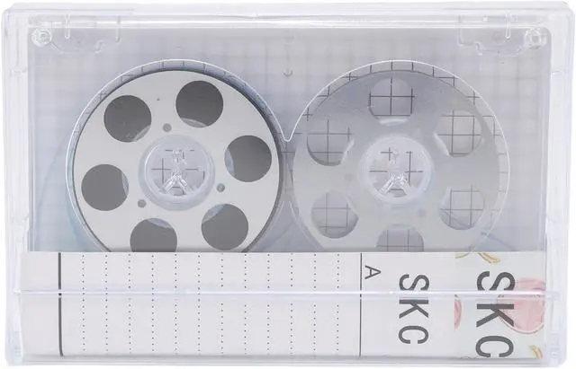 Alt view image 4 of 5 - Blank Cassette Tapes, Audio Cassette Tape, Reel to Reel 46 Minute Blank Cassettes Tapes with Aluminum Alloy Reels for All Kinds of Music Recording (Silver)