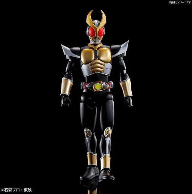 Alt view image 4 of 5 - Bandai Hobby - Kamen Rider - Masked Rider Agito Ground Form, Bandai Spirits Figure-Rise Standard Model Kit