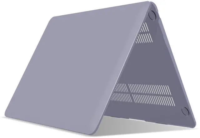 Alt view image 5 of 5 - IBENZER Compatible with New MacBook Air 13 inch Case 2022 2021 2020 M1 A2337 A2179 A1932, Hard Shell Case & Sleeve & Keyboard Cover & Type C for Mac Air 13 with Touch ID, Lavender Gray, MAT13-LVGY+3