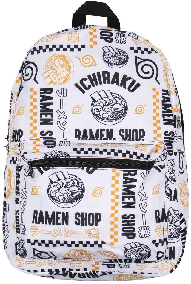 Alt view image 2 of 4 - Naruto Backpack Ichiraku Ramen Shop Laptop School Travel Backpack