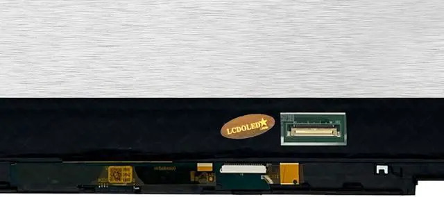 Alt view image 5 of 5 - LCDOLED Replacement for HP Envy x360 2-in-1 15-fh0xxx 15-fh 15-fh0000 15-fh0013dx 15-fh0023dx 15-fh0097nr FHD 1080P IPS LCD Display Touch Screen Digitizer Assembly Bezel with Board (Non-OLED Type)