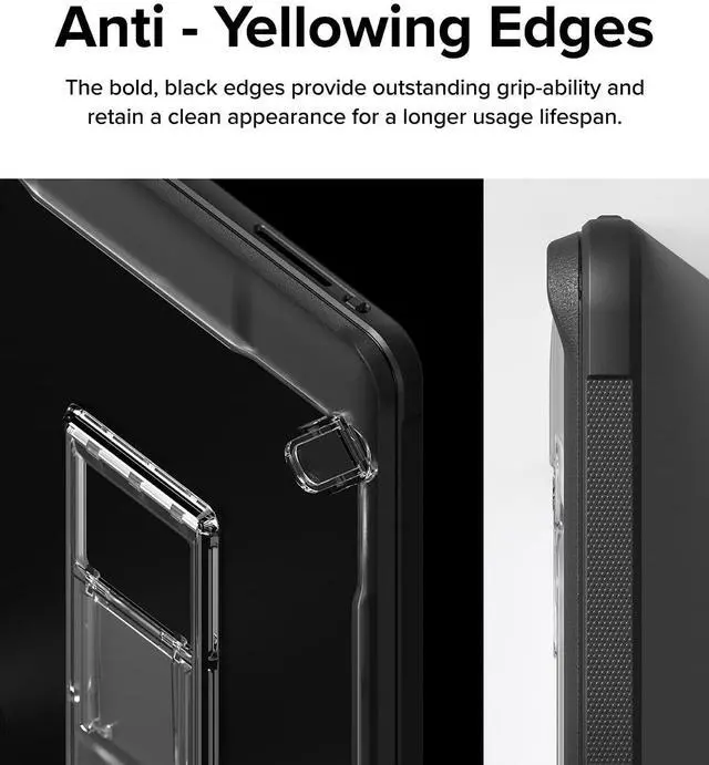 Alt view image 4 of 5 - Ringke Fusion Sketch Stand [Case + Stand] Compatible with iPad Air 13 Inch Case (M3 2025 & M2 2024), Non Yellowing Wobble Free Cover for Writing and Drawing - Black