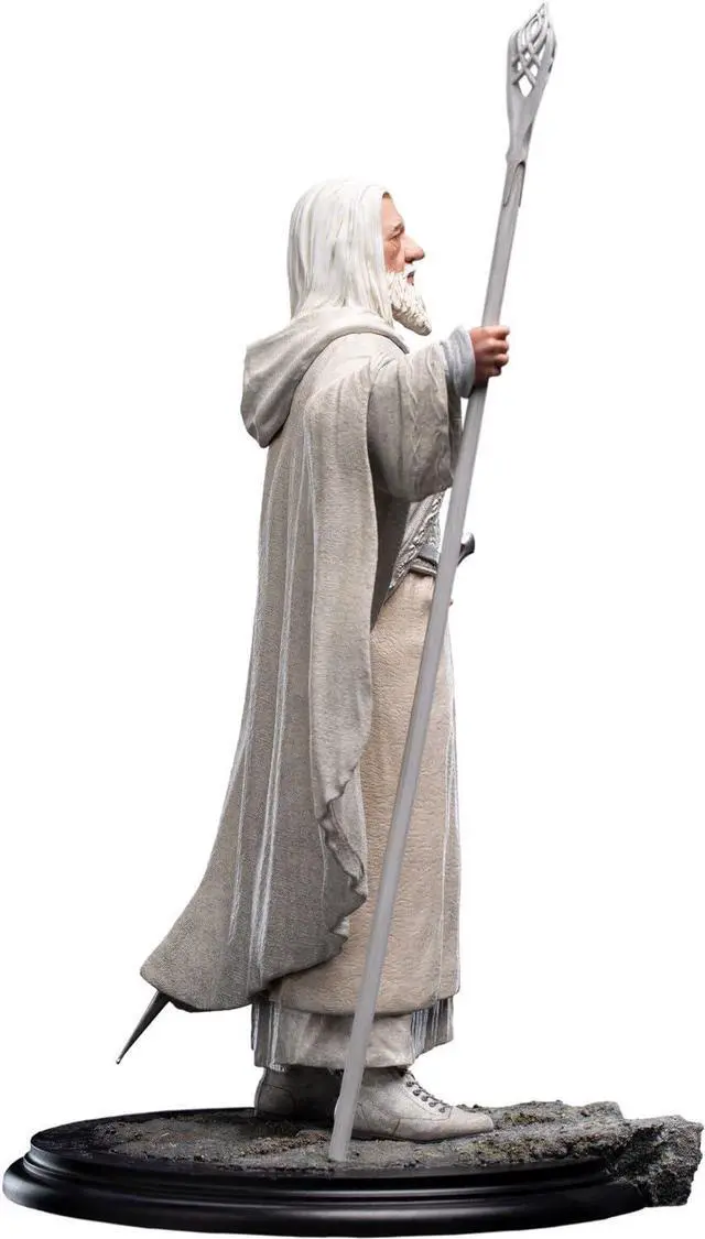 Alt view image 3 of 5 - Weta Workshop - The Lord of The Rings Trilogy - Classic Series - Gandalf The White Polystone Statue