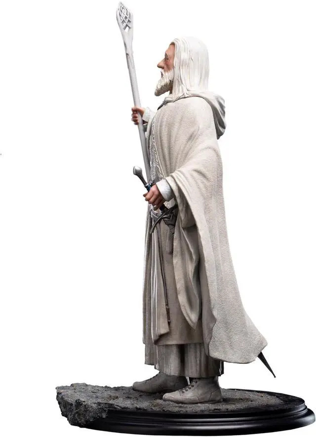 Alt view image 5 of 5 - Weta Workshop - The Lord of The Rings Trilogy - Classic Series - Gandalf The White Polystone Statue