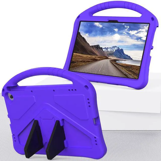 Main image of Miimall Case Compatible for Fire Max 11 Tablet 2023, [With Portable Handle] [Foldable Stable Stand] [Kids-Friendly Environmental EVA] [Military-Grade Full Coverage] Bumper Case for Fire Max 11(Violet)