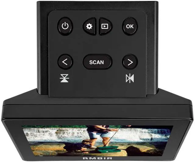 Alt view image 3 of 5 - Ambir Film & Slide Scanner, 24MP, 5" LCD, Converts 35mm, 110, 126, Super 8, 8mm Film & 135, 126, 110 Slides