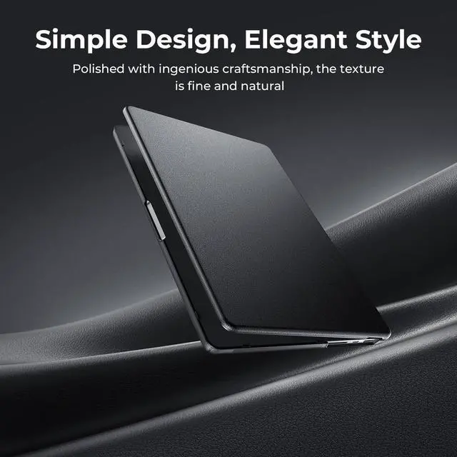 Alt view image 3 of 5 - BlueSwan Case Compatible with MacBook Pro 14 inch Business, M4/M3/M2/M1 Pro/Max Chip (2021-2025), Travel Laptop Cover with Drop Protection, Anti-Fingerprint and Stain-Resistant, Black