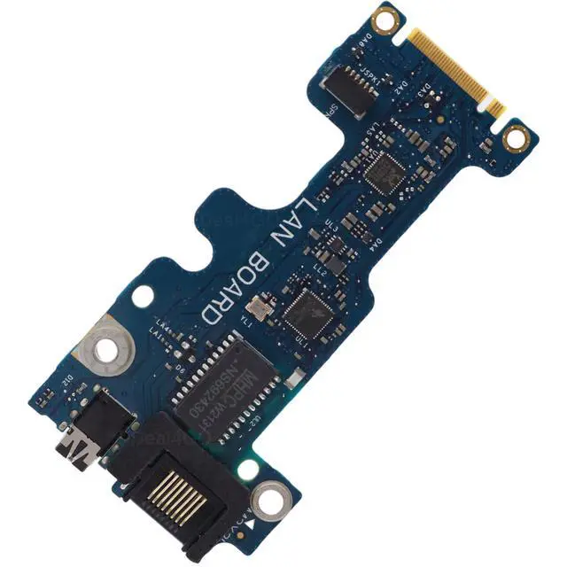Alt view image 5 of 5 - Deal4GO RJ45 LAN Ethernet Audio Headphone Jack IO Board T1JPR 0T1JPR LS-L657P Replacement for Dell G15 5520 5521 5525 G16 7620