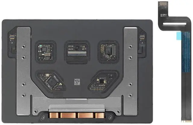 Alt view image 2 of 5 - HAWSON A1708 Trackpad Replacement for MacBook Pro Retina 13" A1708 Trackpad Touchpad with Flex Cable 2016-2017 (Space Gray)