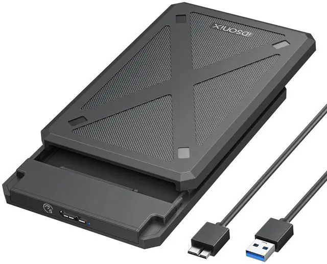 Alt view image 3 of 5 - iDsonix 1TB 2.5'' SATA Internal SSD & 2.5 inch Hard Drive Enclosure U3