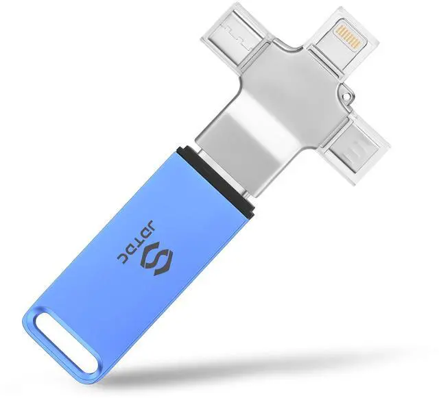Main image of 128GB Auto-Photo-Backup-Stick for All Device Secure Picture-Saver-Flash-Drive Universal Photo Video Backup Device Photo-Saver-Thumb-Drive iPhone-Backup-Storage Computer-Photo-Stick iPad-Backup-Memory