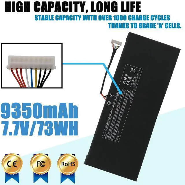 Alt view image 2 of 5 - LAQUEENA L140BAT-4 Laptop Battery Compatible with Lemp9 System76 Darter Pro 2021 L140CU L141CU L140MU L141MU 6-87-L140S-72B01 2ICP5/50/112 VIA 7.7V 73Wh 4-Cell