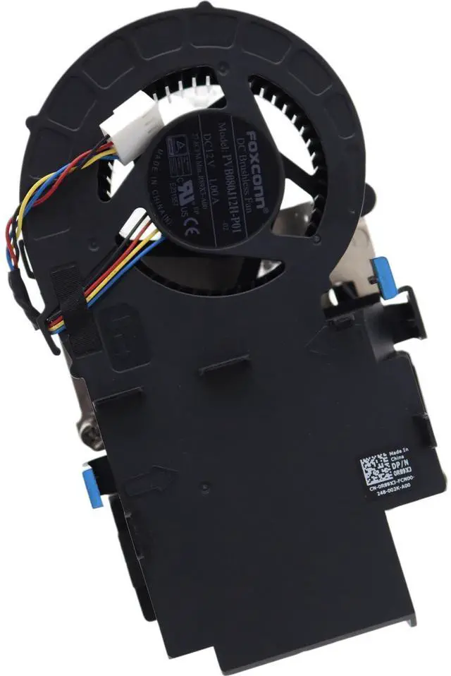 Alt view image 3 of 5 - Deal4GO CPU Cooling Fan w/Heatsink Assembly R89X3 KR9CY Update 65W to 80W i7 i9 CPU Replacement for Dell Precision 3260 Compact