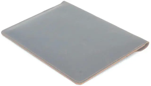 Alt view image 2 of 4 - YIYUS Compatible with MacBook Pro 13" M1 & 2017 2021 Handmade Leather Sleeve Case Compatible with MacBook Air 13" M1 2018 2021 Case 02 Darkbrown