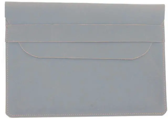 Alt view image 3 of 4 - YIYUS Compatible with MacBook Pro 13" M1 & 2017 2021 Handmade Leather Sleeve Case Compatible with MacBook Air 13" M1 2018 2021 Case 02 Darkbrown