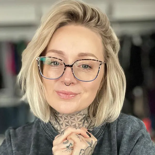 Alt view image 3 of 5 - Zeelool TR90 Cat Eye Glasses Chic Eyewear for Women Blue Light Blocking Glasses Anti Eyestrain Glasses Rodz ZJGT548130-23B Leopard Print