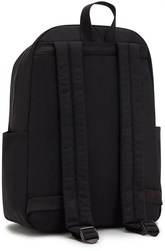 Alt view image 2 of 5 - Kipling Women's Bennett, Lightweight, Minimal, Nylon Laptop Backpack, Black Tonal, 12''L x 15''H x 6.25''D,KI2151