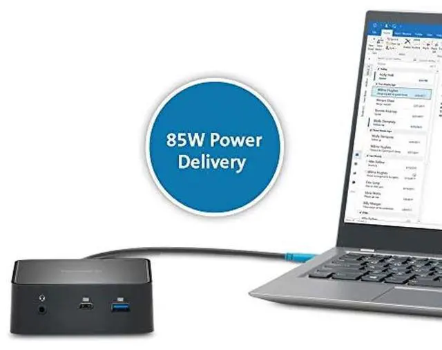 Alt view image 4 of 5 - Kensington SD2400T Thunderbolt 3 Docking Station - 85W PD - Dual 4K for Windows and Mac - TAA Compliant (K38390NA)