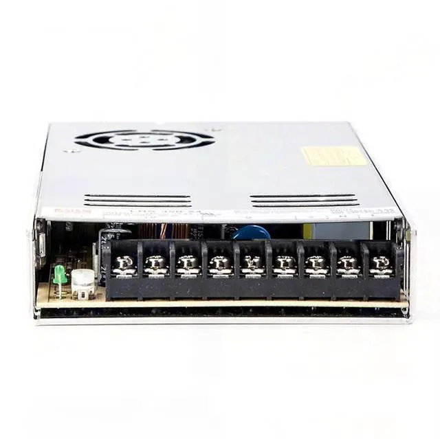 Alt view image 3 of 5 - Mean Well LRS-350-24 350.4W 24V 14.6A AC-DC Single Output Switching Power Supply - High Efficiency, 1U Low Profile, Built-in Fan, Wide Input Voltage - Industrial Power Supply, CNC Machinery