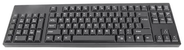 Main image of Yosoo Left Handed Ergonomic Full Size Keyboard 109 Keys USB Interface for Computer Laptop Users Keyboards