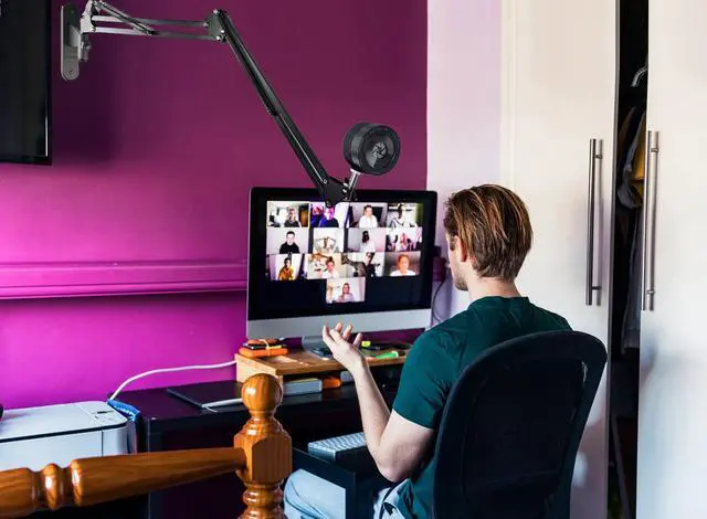 Alt view image 2 of 5 - AceTaken Kiyo Webcam Wall Holder Mount Stand for Razer kiyo, kiyo pro, kiyo X, kiyo pro Ultra 4K webcams