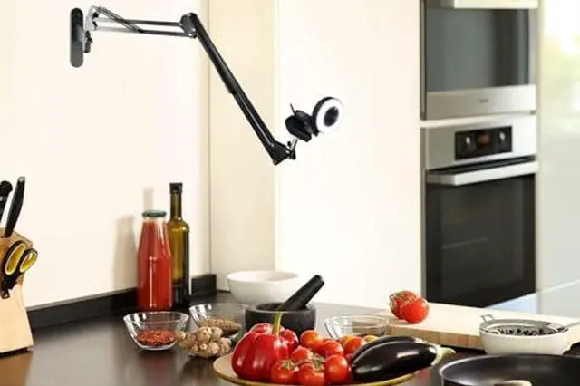 Alt view image 5 of 5 - AceTaken Kiyo Webcam Wall Holder Mount Stand for Razer kiyo, kiyo pro, kiyo X, kiyo pro Ultra 4K webcams