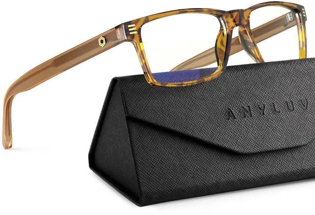 Main image of ANYLUV Blue Light Glasses for Men & Women, Lightweight Stylish Blue Light Blocking Glasses, Eye Strain Relief Eye Protection