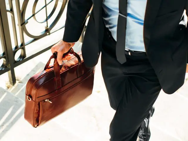 Alt view image 2 of 5 - Bosca Old Leather Vintage Style Work Satchel Messenger Bag - Professional Laptop Briefcase Bag for Men with Multiple Storage & Computer pocket for Office & Travel - Cognac Brown