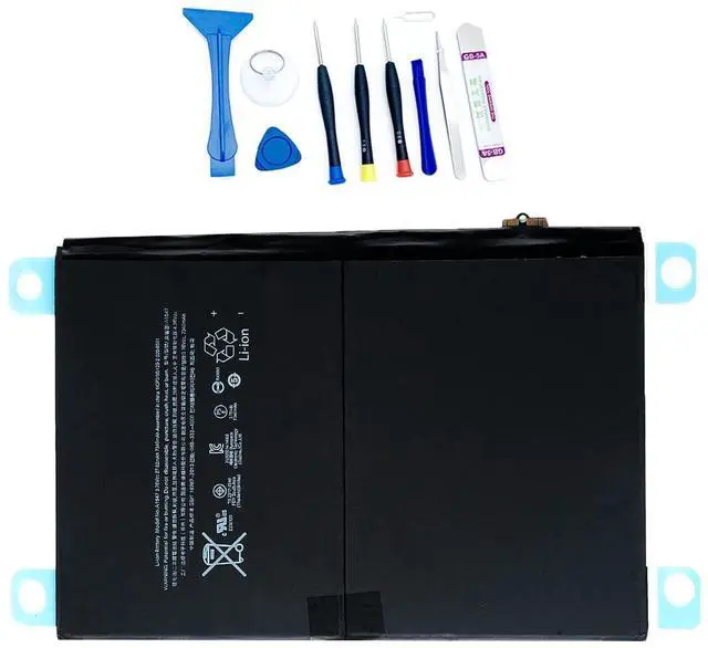 Main image of BORSCELLOR A1547 Battery Compatible with iPad Air 2 iPad 6 6th Gen Generation A1566 A1567 7340mAh 3.76V 27.62Whr with Installation Tools