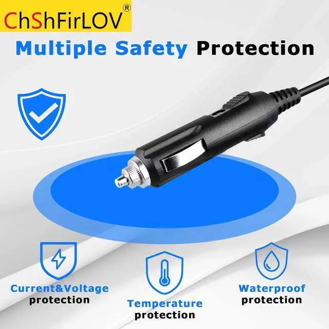 Alt view image 3 of 5 - ChShFirLOV Starlink Mini 3-in-1 DC Power Cable 10FT/3M 12-24V DC Male to USB Type-C Car Cigarette Cable, Waterproof Starlink Mini DC Power Replacement Cable Accessories(1pc) (3 in 1-10FT/3M)
