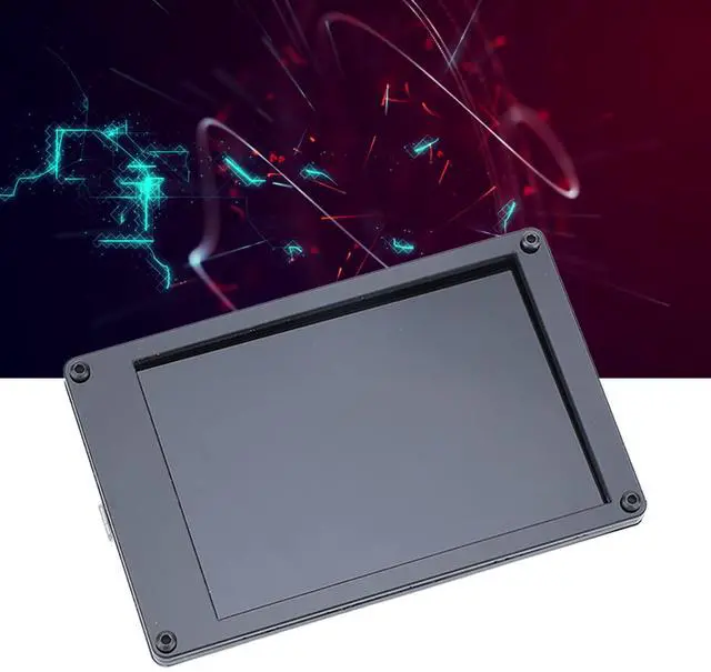 Alt view image 3 of 5 - PC Mini Monitor, 360 Degree Rotation IPS Secondary Screen Energy Saving Brightness Adjustment Horizontal Vertical Switching 3 5in Multi Theme for Computer