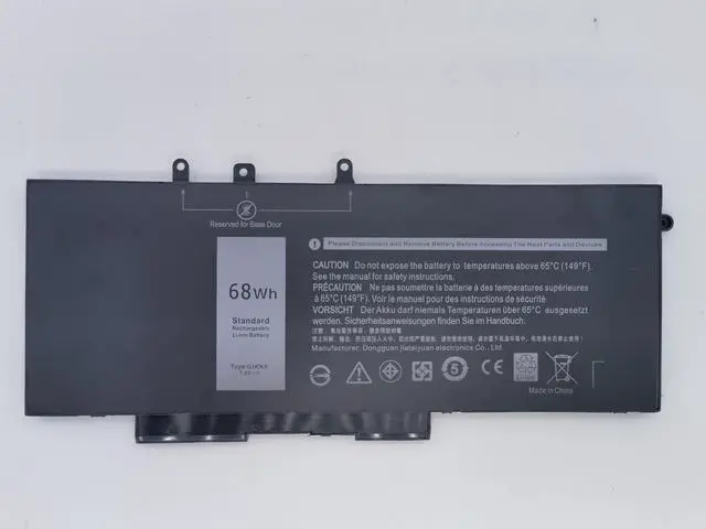 Main image of Batterymarket GJKNX Replacement Laptop Battery Compatible with Dell Latitude E6540 E6440 E5530 E5430 E6520 E6420 Precision N3X1D M2800-6-Cell